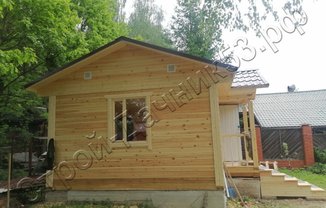 4 Брусовая баня  25 М², Московская область, Щелковский район, СНТ «Кожино» (11)